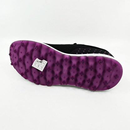 Skechers Go Golf Max Fairway 2 Black Purple Womens Spikeless Shoes