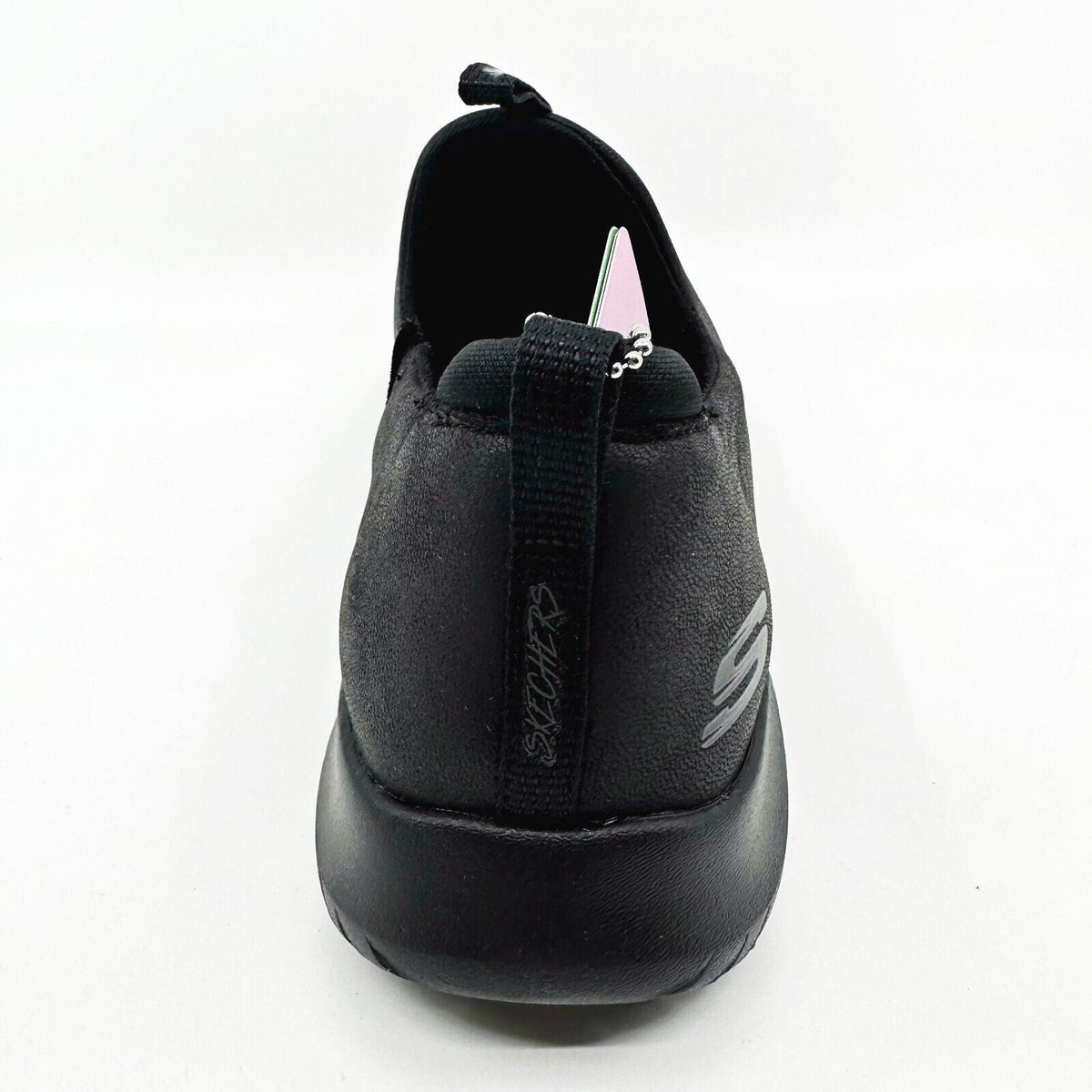 Skechers Ultra Flex Richly Black Gray Womens Casual Comfort Shoes