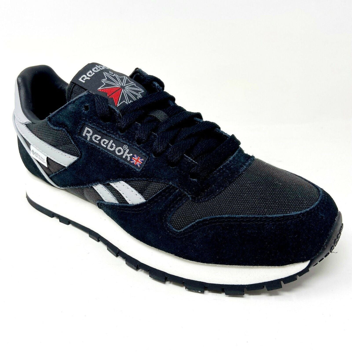 Reebok Classic Leather Gore-Tex Core Black Mens Casual Sneakers H05012