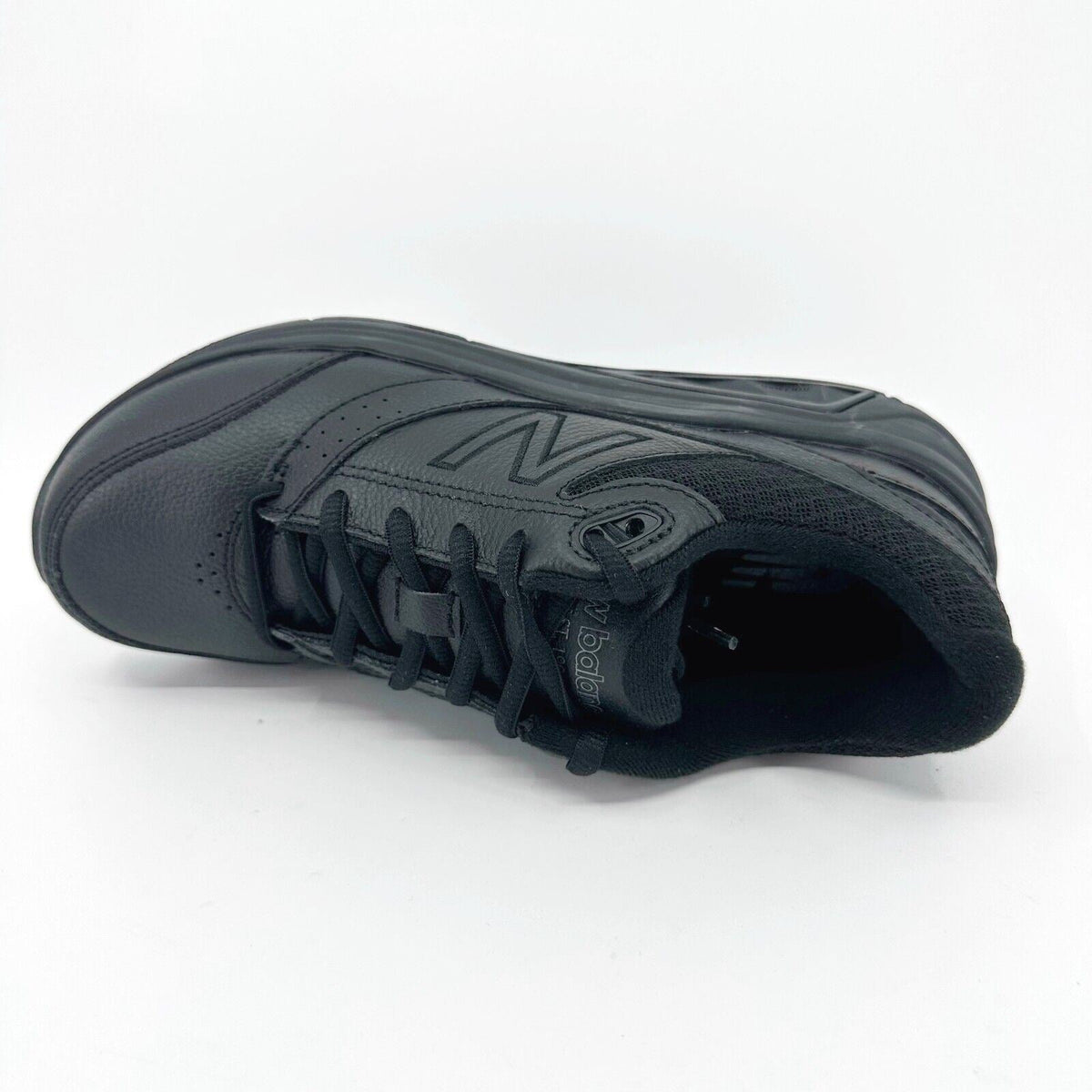 New Balance 928v3 Black Leather Womens Size 7 AA Sneakers WW928BK3
