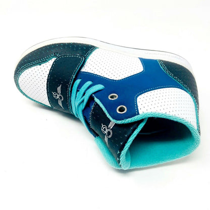 Creative Recreation Cesario Blue Black Aqua Youth Kids Sneakers