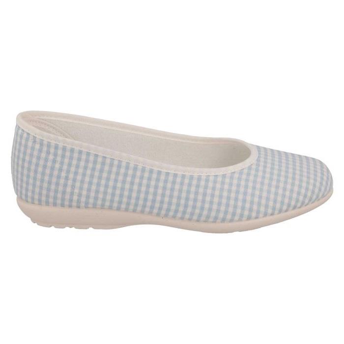 Women's Wide Fit DB Anenome Canvas Pumps