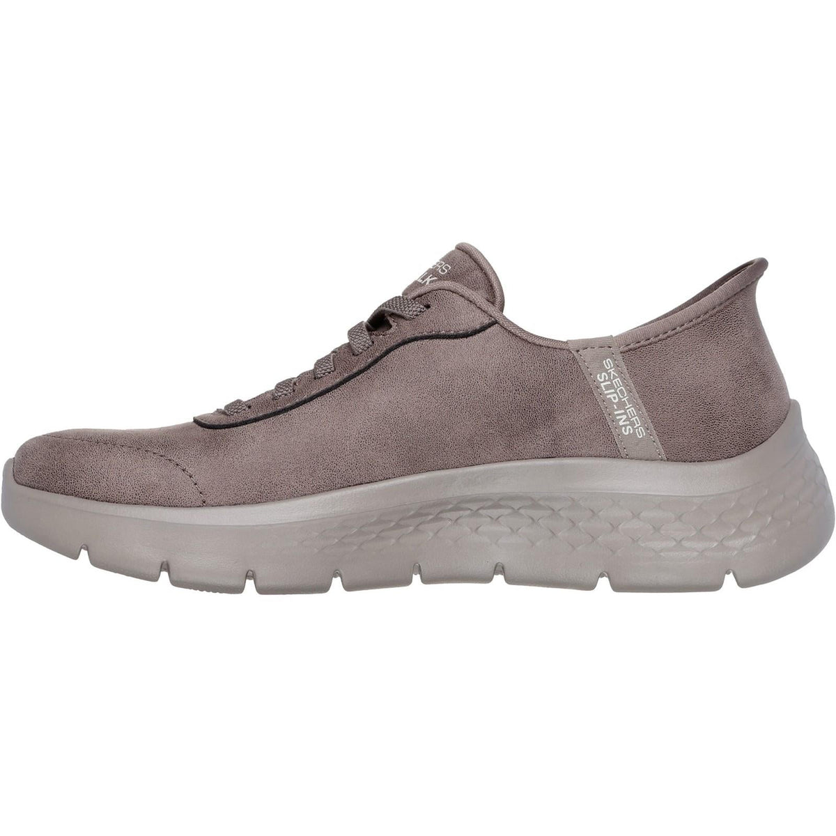 Women's Wide Fit Skechers 124837 Slip-ins Go Walk Flex Mali Trainers