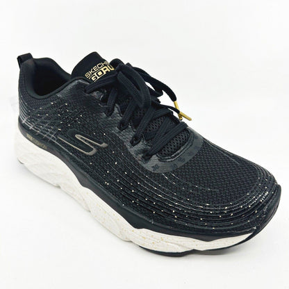 Skechers Max Cushioning Elite Commemoration 30th Anniv Black White Mens Sneakers