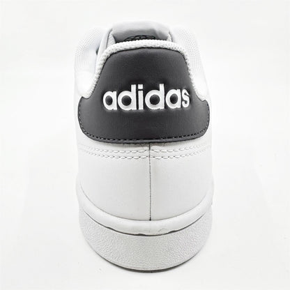 Adidas Advantage Cloud White Trace Grey Mens Athletic Sneakers