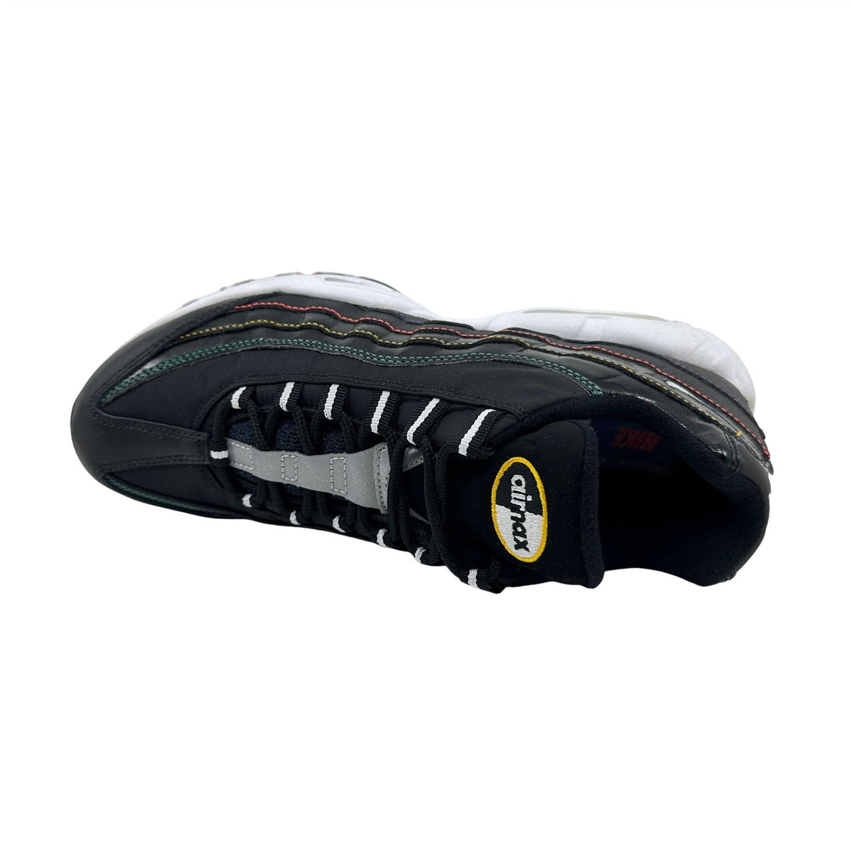 Nike Air Max 95 SE Black Flash Crimson Mens Athletic Sneaker