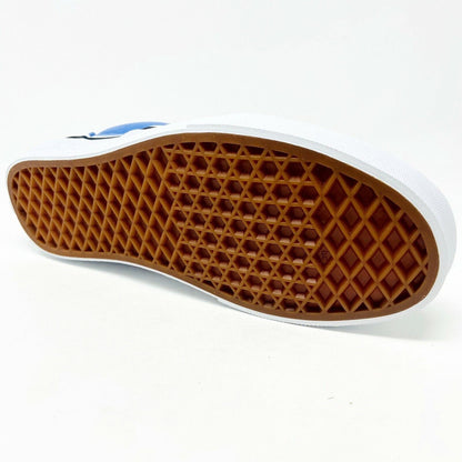 Vans Classic Slip On (Checkerboard) Pale Iris True White Youth Kids Shoes