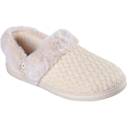 Women's Wide Fit Skechers 169041 Cozy Campfire Frosty Promise Slippers