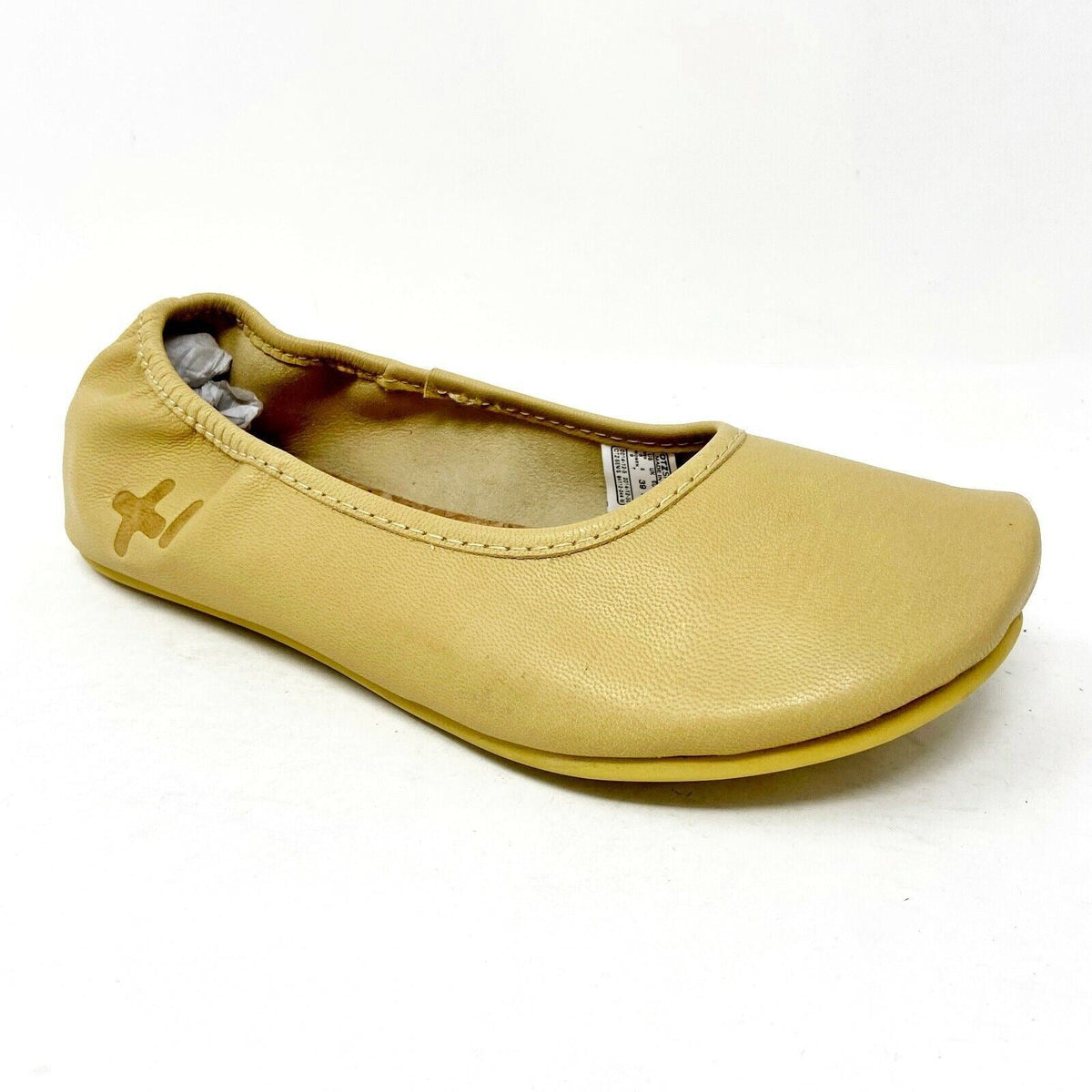 OTZ Shoes Semis Leather Jojoba Womens Slip On Flats Shoes 94112 244