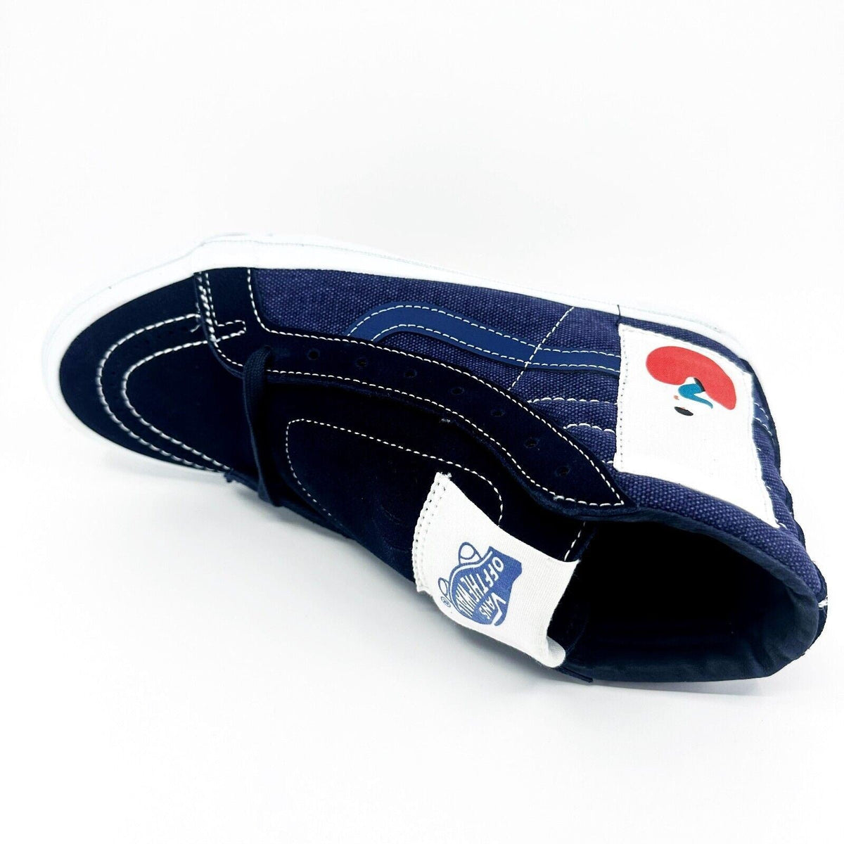 Vans Vault x Geoff McFetridge OG Sk8 Hi LX (GM) Freetime Navy Mens Shoes