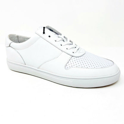 Clae Gregory SP White Leather Mens Size 7 Premium Sneakers
