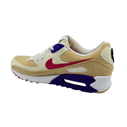 Nike Air Max 90 SE Sesame Rush Pink Coconut Mens Athletic Sneaker