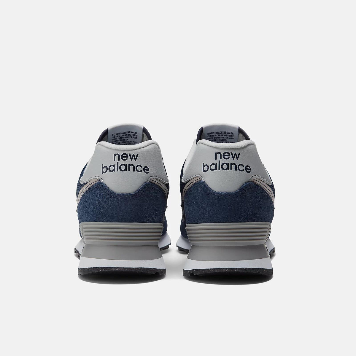 Women's Wide Fit New Balance ML574EVN Walking/Running Trainers - Exclusive - Navy ENCAP