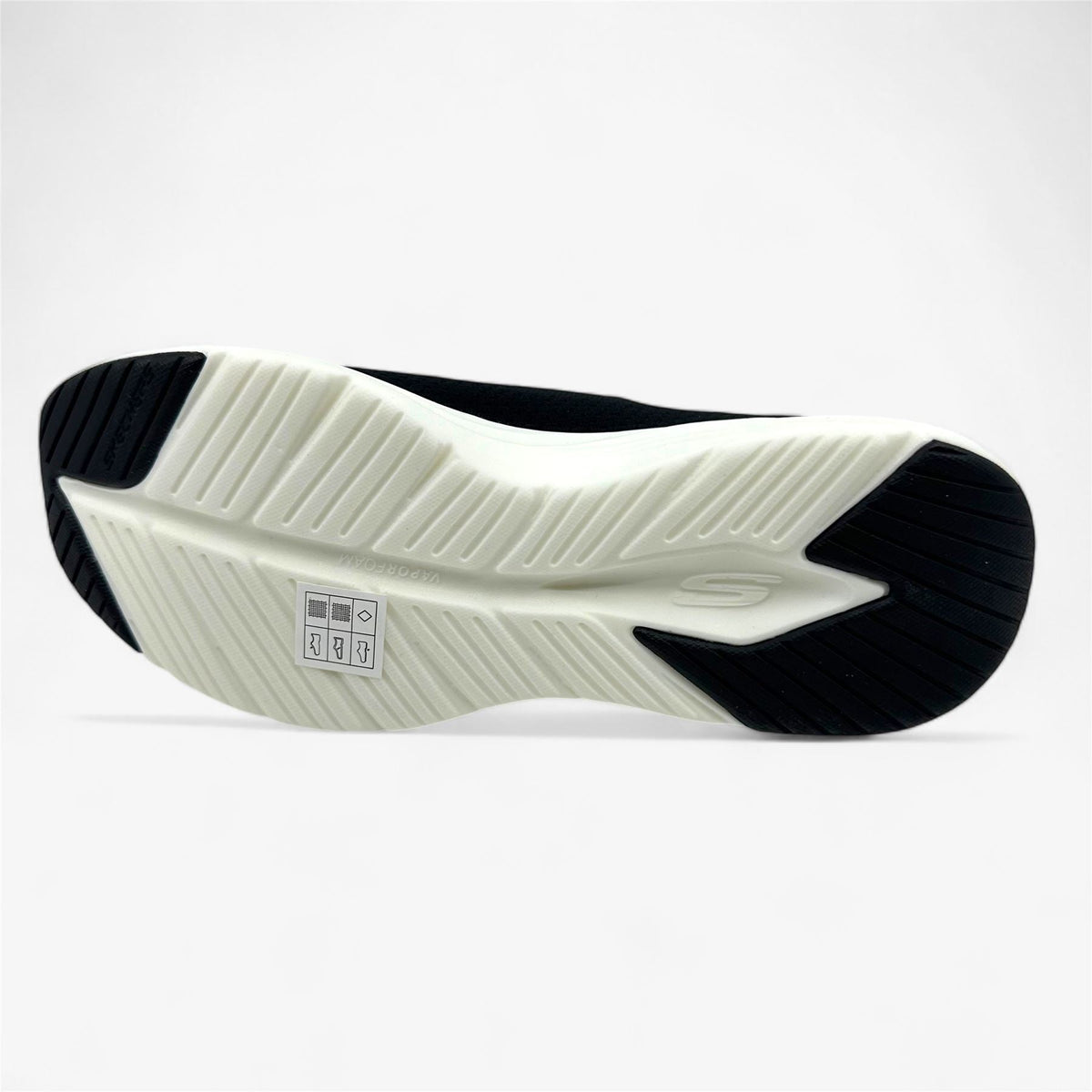 Skechers Vapor Foam True Classic Black Womens Athletic Sneaker