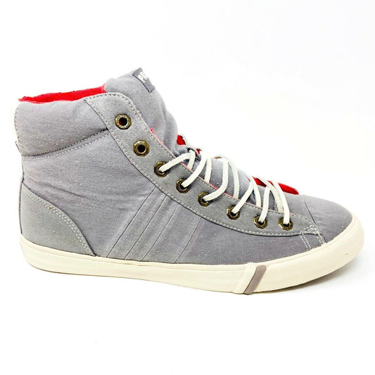 Pro Keds Royal PLS Hi Washed Twill Charcoal Mens Casual Sneakers PMC42329