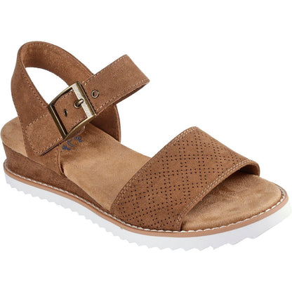Women's Wide Fit Skechers 114147 Bobs Desert Kiss Serendipitous Sandals