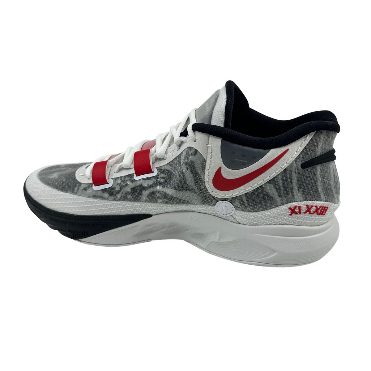 Nike Kyrie 8 White University Red Black Mens Athletic Sneaker