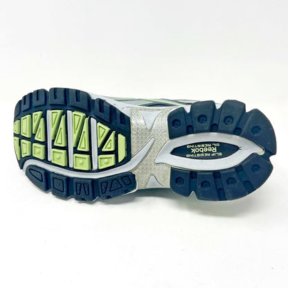 Reebok Work Turnover Grey Green Oxford Womens Composite Toe Sneakers RB442