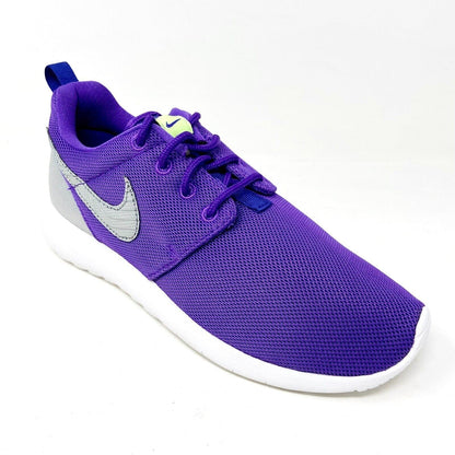 Nike Roshe One (GS) Hyper Grape Wolf Grey Kids Size 4.5 Sneakers 599729 505