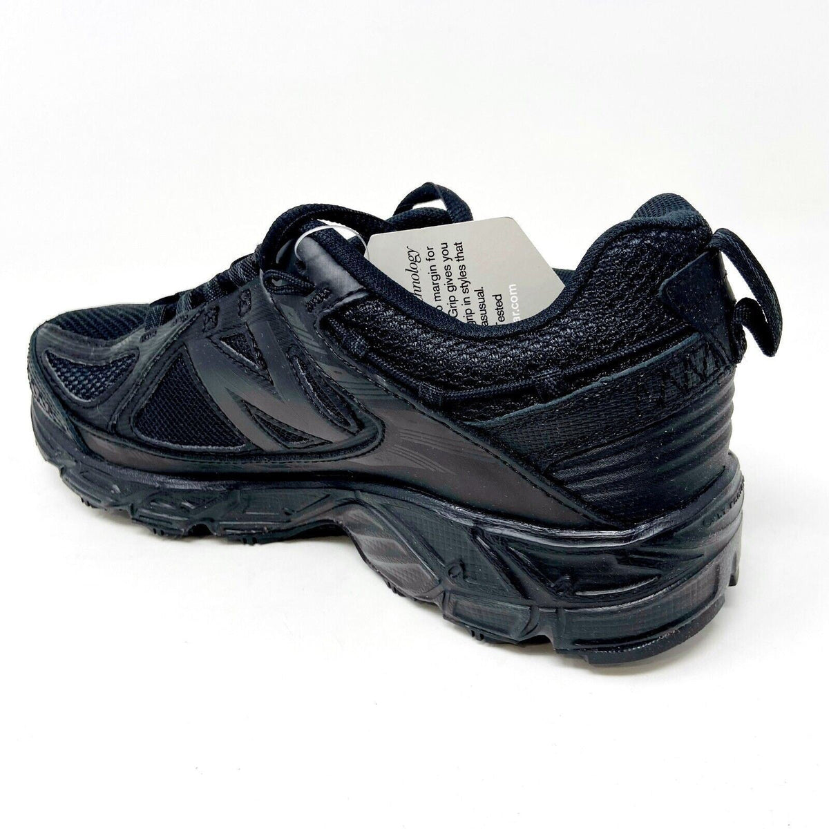 New Balance 510 SureGrip Black Womens Wide Slip Resistant Crew Shoes