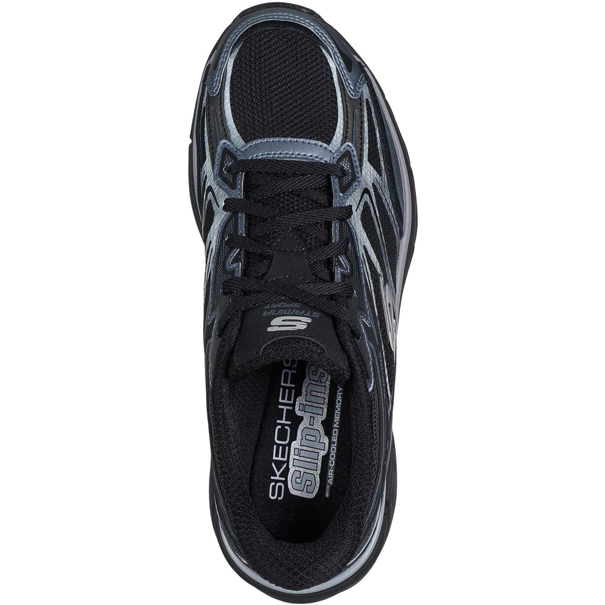Women's Wide Fit Skechers 150710 Slip-ins Stamina Sport Trainers