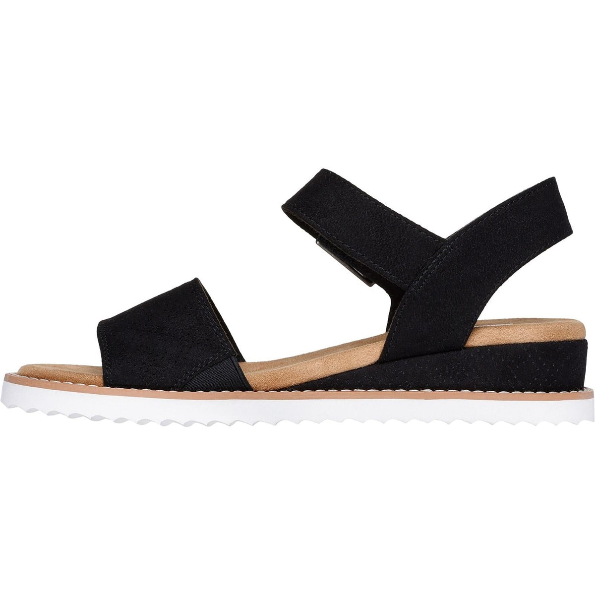 Women's Wide Fit Skechers 114147 Bobs Desert Kiss Serendipitous Sandals