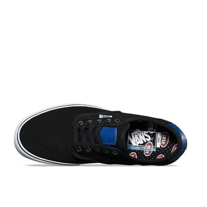 VANS Chima Ferguson Pro (Real Skateboards) Black Blue White MEN'S 6.5 WOMEN'S 8