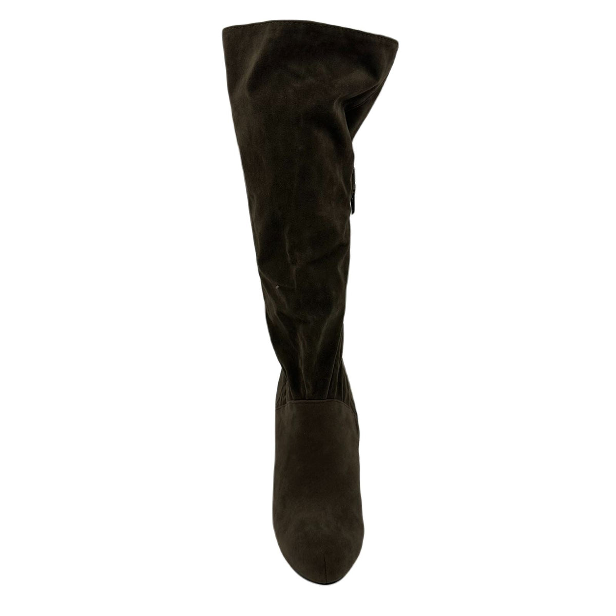 Forever 21 Taupe Dark Brown Knee High Womens Heel Stiletto Casual Boots