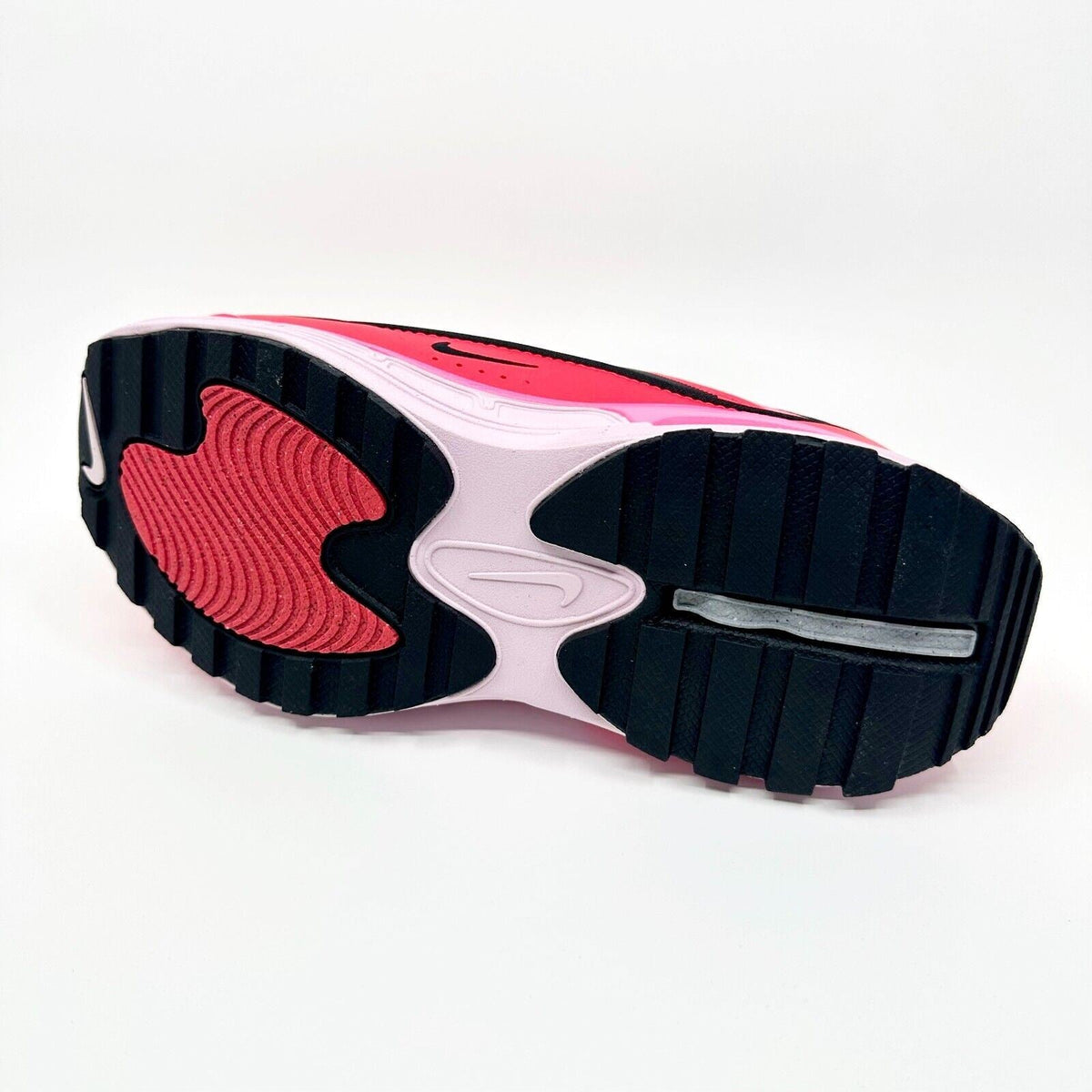 Nike Air Max Bliss Laser Pink White Solar Red Womens Running Sneakers DH5128 600