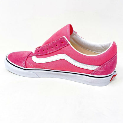 Vans Old Skool Pink Lemonade True White Womens Casual Shoes