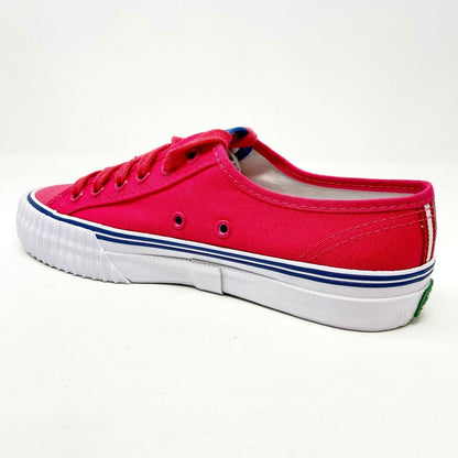 PF Flyer Center Lo Reiss Pink Womens Retro Casual Shoes PM12OL1M