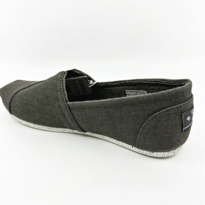 Skechers Bobs Plush Natural Kiss Charcoal Womens Size 7 Casual Flats