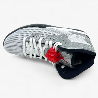 Jordan Air Jordan Spike Forty PE White Fire Red Black Mens Athletic Sneaker