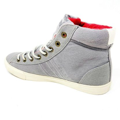 Pro Keds Royal PLS Hi Washed Twill Charcoal Mens Casual Sneakers PMC42329
