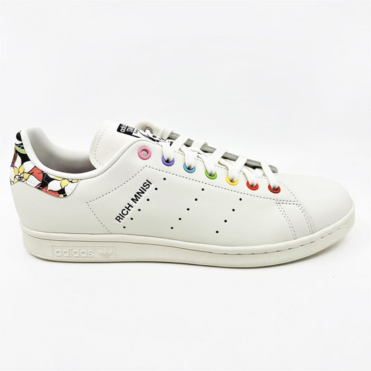 Adidas Stan Smith Pride RM Off White Multicolor Mens Athletic Sneakers