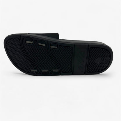 Avia Primary Black White Mens Sandal Slide