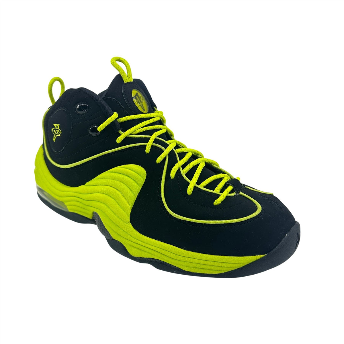 Nike Air Penny II LE Black Cyber Mens Size 11 Athletic Sneaker