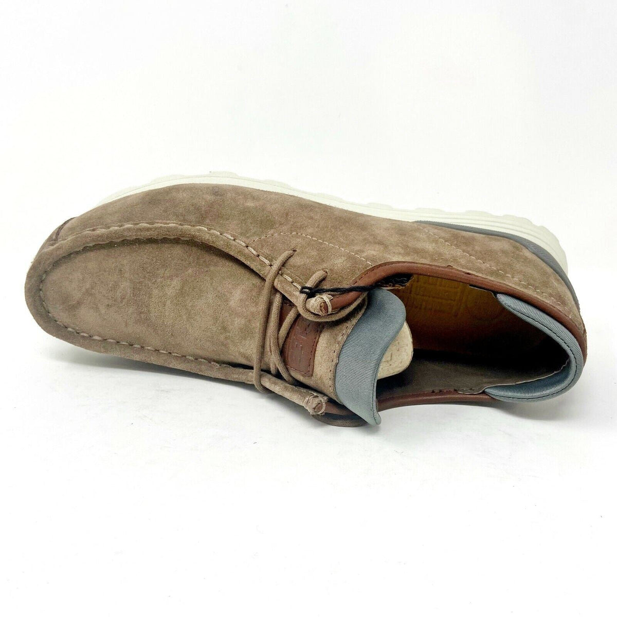 Clae Hopper Redwood Suede Mens Premium Moc Toe Casual Sneakers