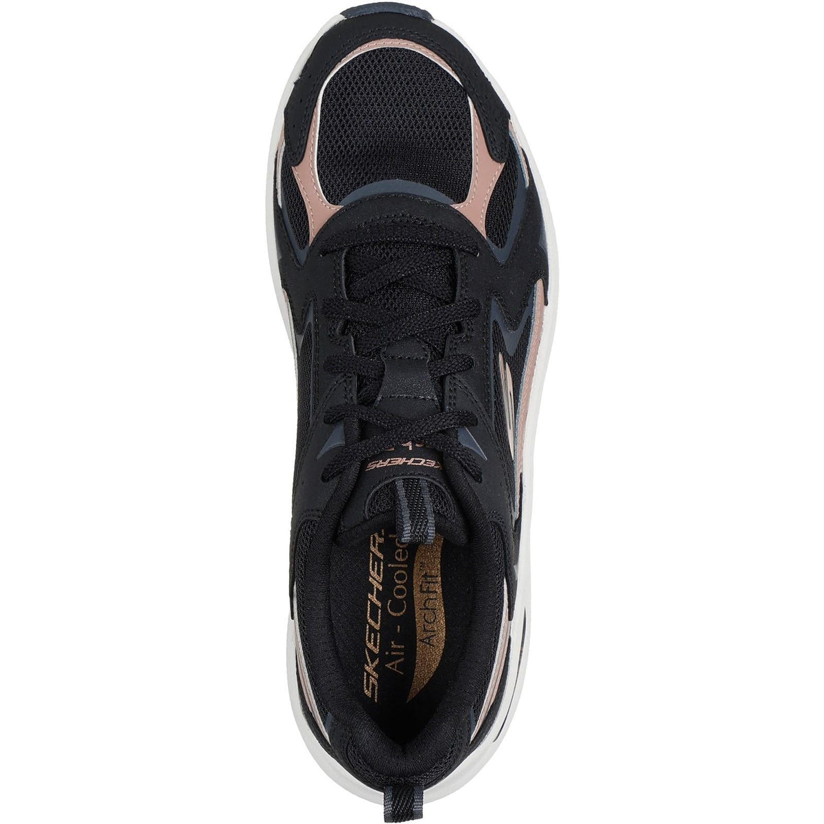 Women's Wide Fit Skechers 150332 Arch Fit 2.0 Vintage Luxe Trainers