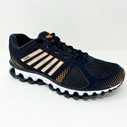 K-Swiss X-160 CMF Black Orange Popsicle Mens Size 9.5 Sneakers 03524 076