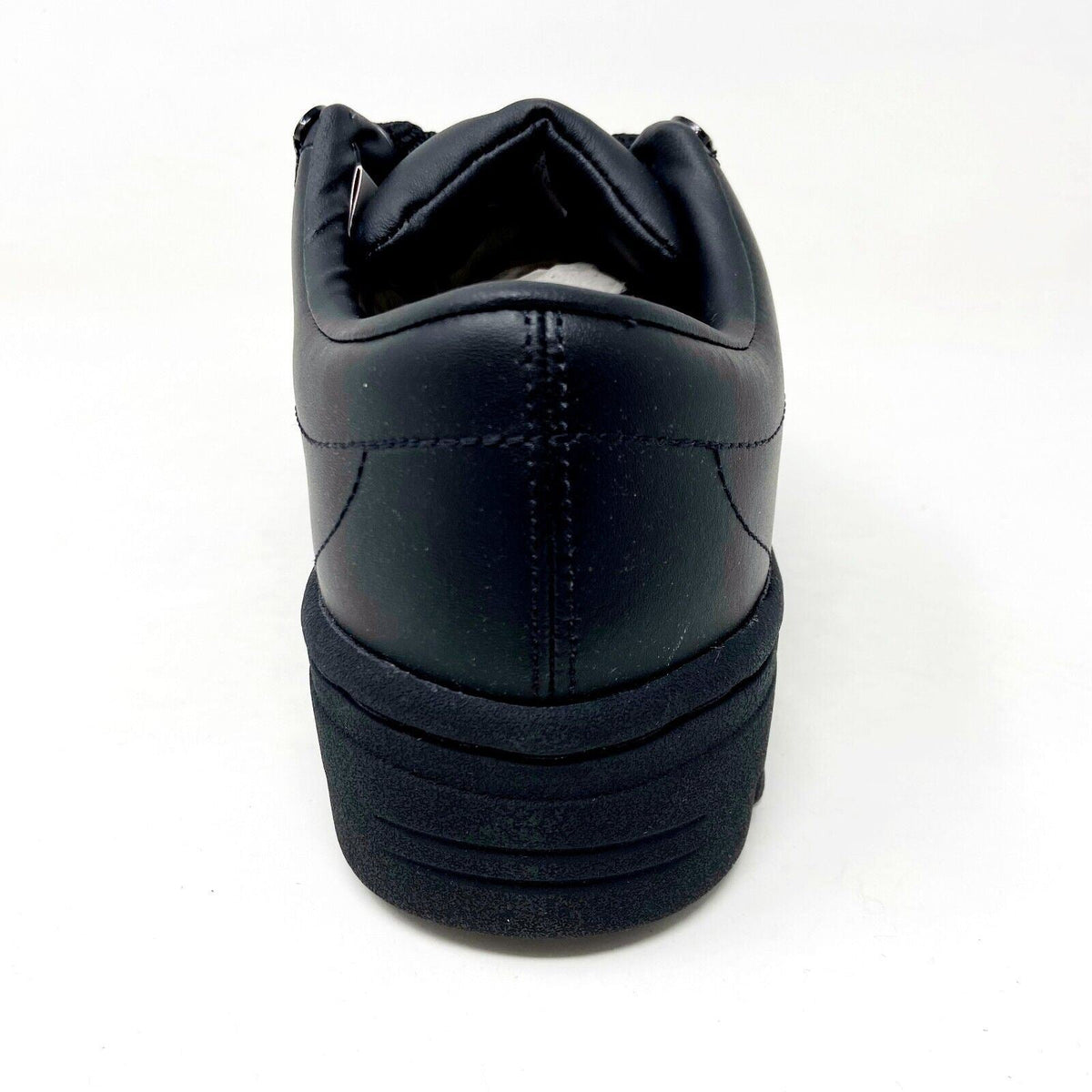 K-Swiss North Classic Triple Black Mens Athletic Casual Sneakers 06382 001