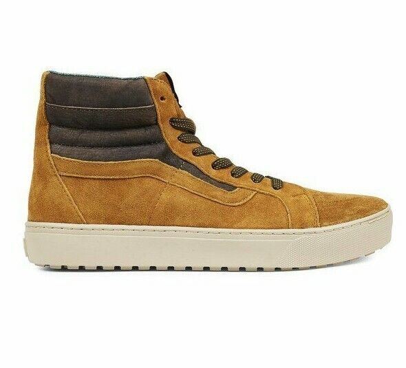 VANS Sk8 Hi MTE Cathay Hummus Brown Womens Outdoor Hiking Sneakers