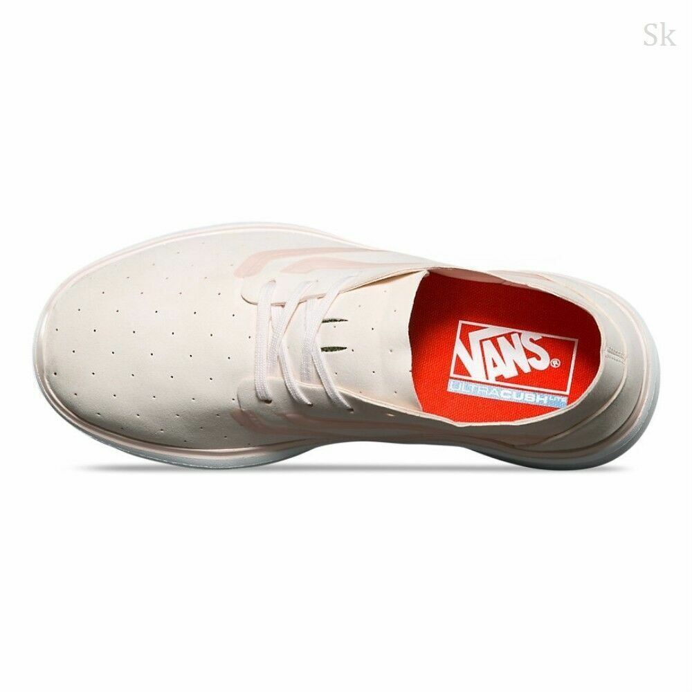 VANS ISO 2 Rapidweld (Perf) Delicacy Pink White Ultracush Womens Trainers Shoes