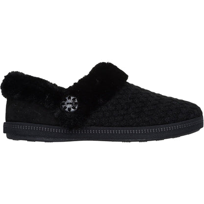 Women's Wide Fit Skechers 169041 Cozy Campfire Frosty Promise Slippers