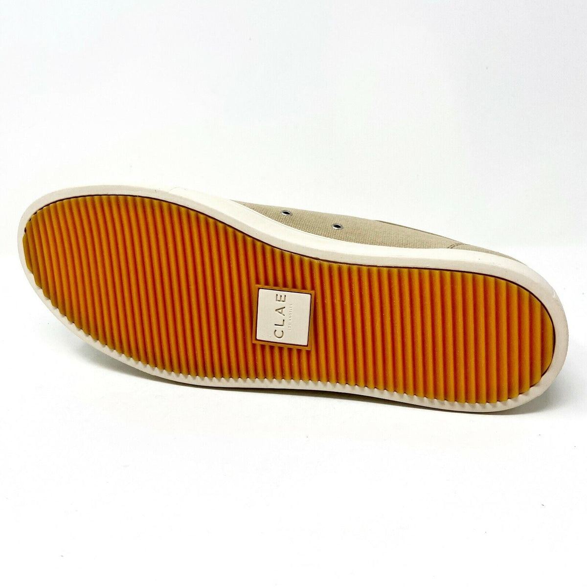 Clae Herbie Textile Oyster Mens Premium Casual Sneakers
