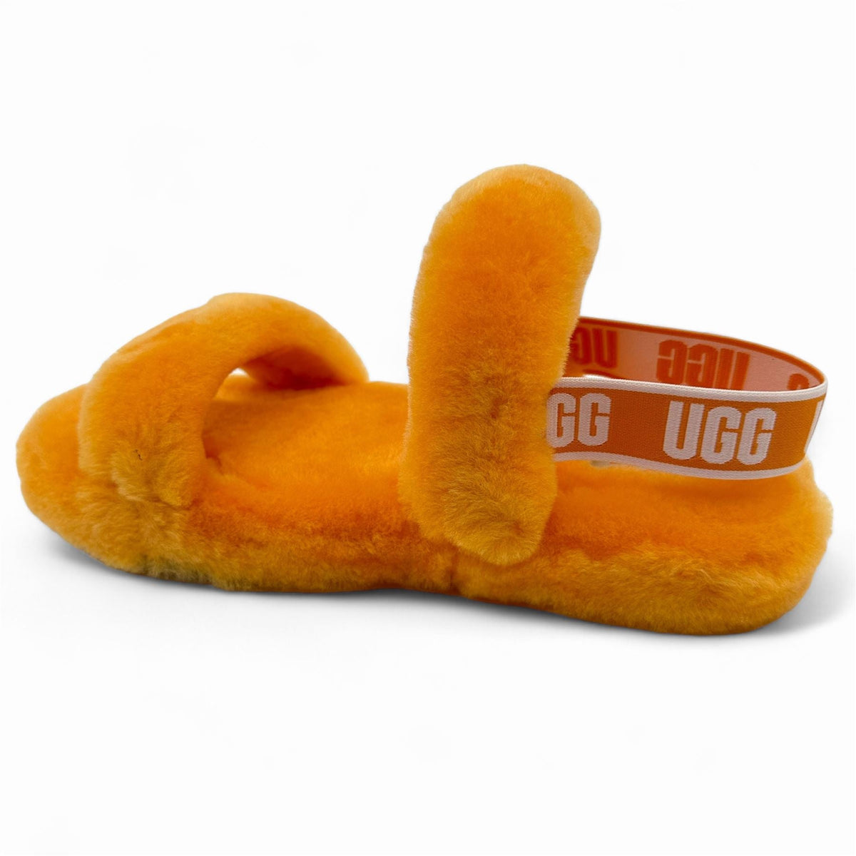 UGG Oh Yeah Orange Kids Girls Size 6 Sandal Slingback