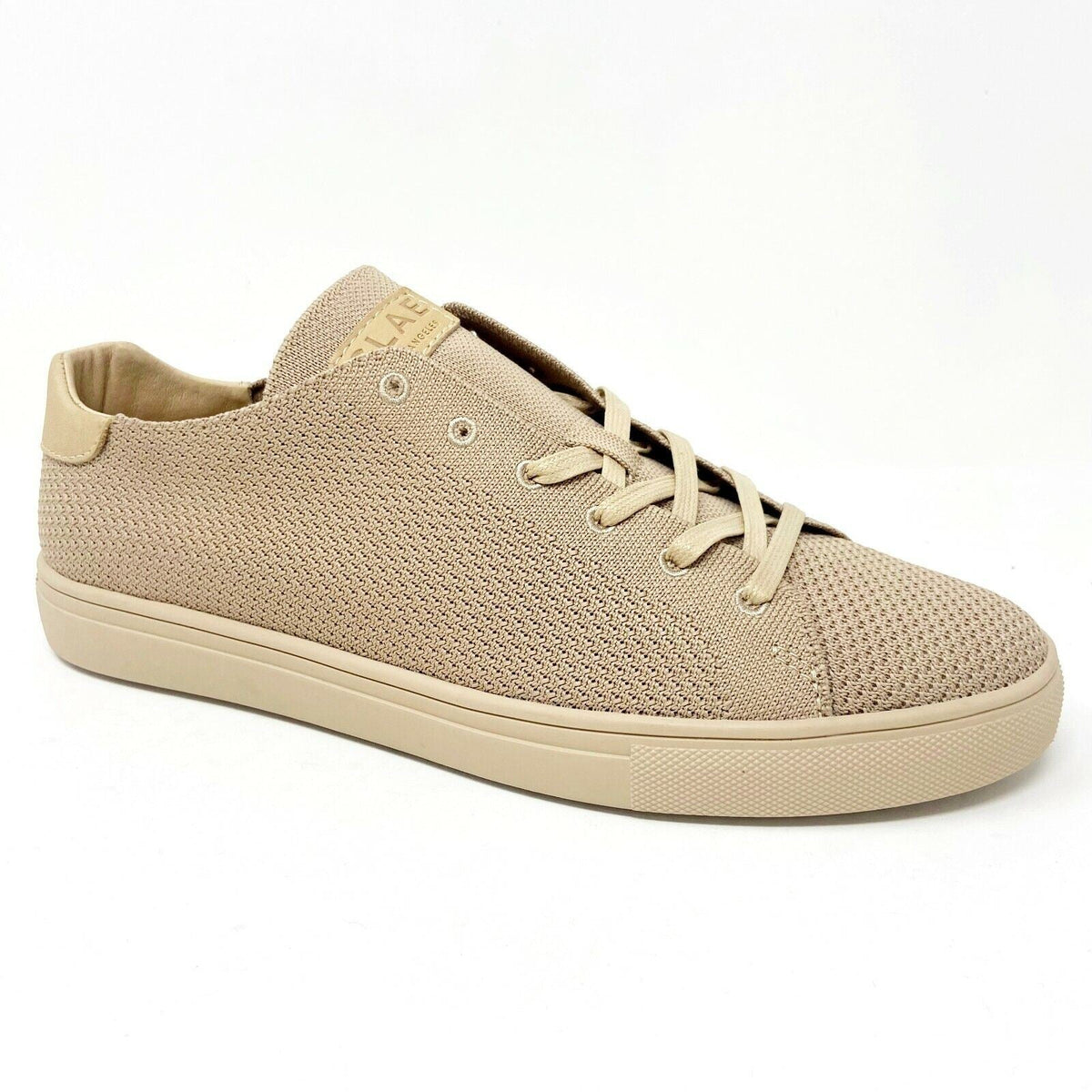 Clae Bradley Knit Sesame Knit Mens Premium Casual Sneakers