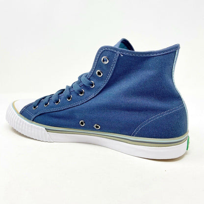 PF Flyers Center Hi Reiss Navy Blue White Mens Casual Shoes Sneakers PM11CH2C