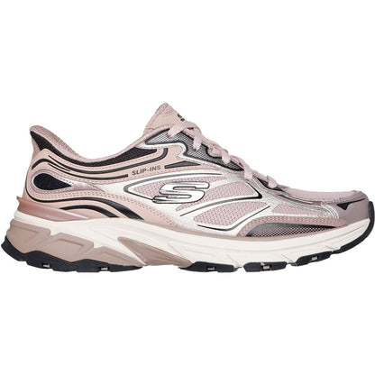 Women's Wide Fit Skechers 150710 Slip-ins Stamina Sport Trainers