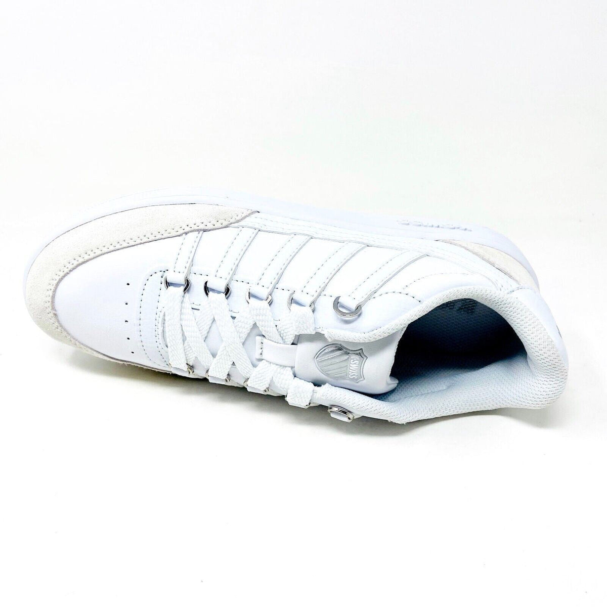 K-Swiss Set Pro White Kids Size 6.5 Varsity Casual Sneakers 87933 101